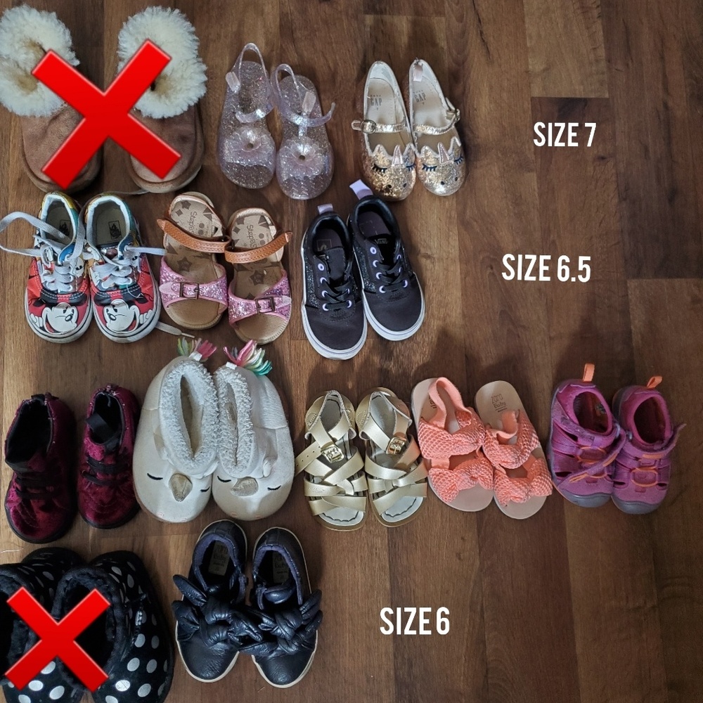 Toddler shoes size 6-7.5